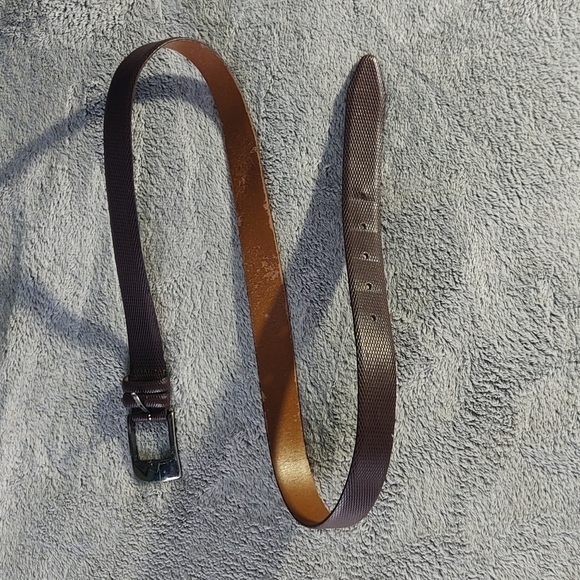 Lejon Genuine Leather Snakeskin Belt Sz 38 - Picture 1 of 12